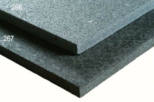 SONAT 266, Granit dunkelgrau, Formatplatte Vergleich