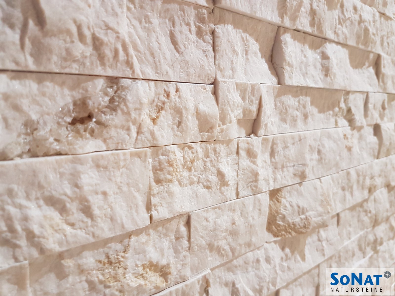 Kalksteinpaneele Marmor creme SONAT 214 - SoNat Natursteine