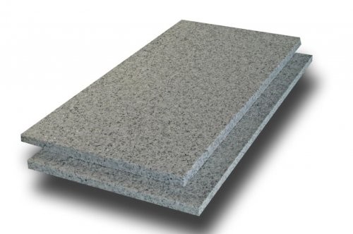 Granit weiß-grau, Formatplatten